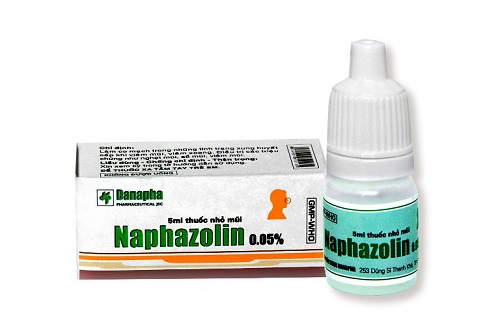 Thuốc trị ngạt mũi Naphazolin